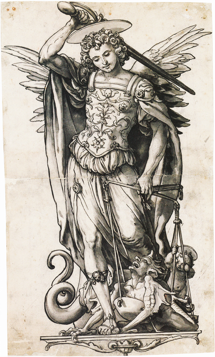   小汉斯·荷尔拜因 Hans Holbein the Younger——素描作品 (15)